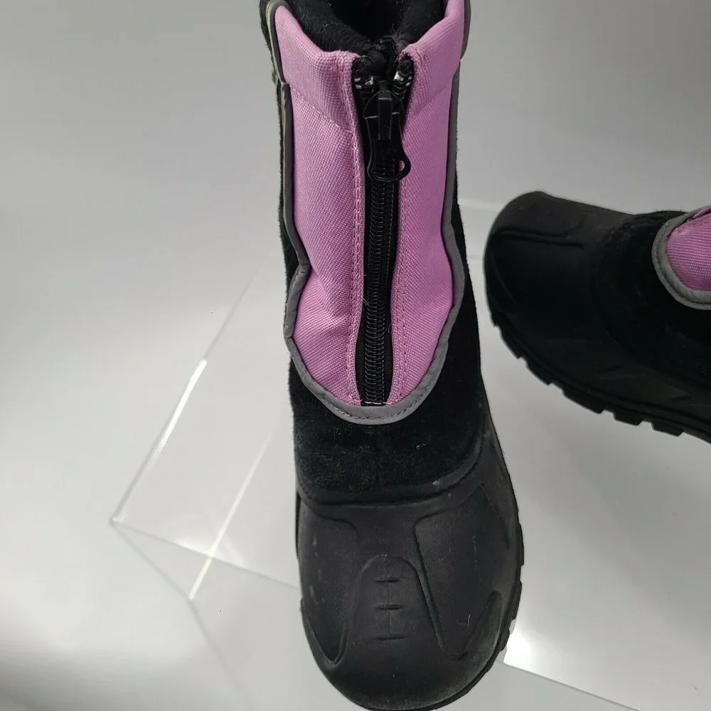 Itasca Snow Boot Kids Size 2 Purple/Black‎